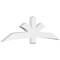Ekena Millwork Davenport Architectural Grade PVC Gable Bracket, 84"W x 24 1/2"H x 4"D x 6"F, 7/12 Pitch GBP084X25X0406DAV00 - alternate 1
